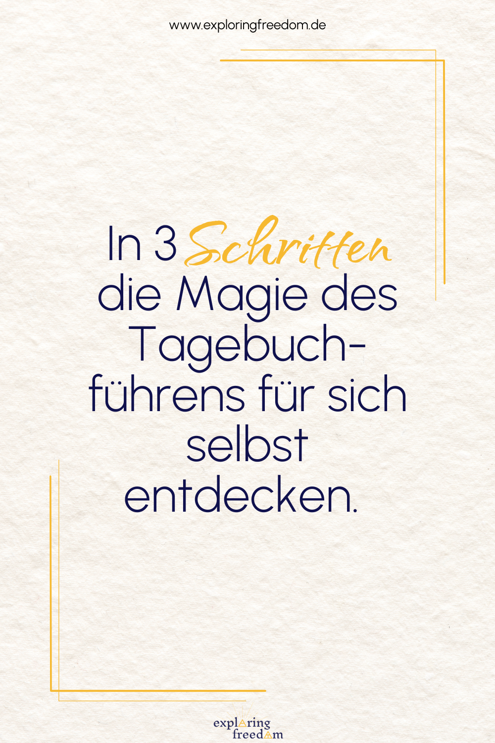 Tagebuch schreiben: Wie du die Magie für dich selbst entdeckst