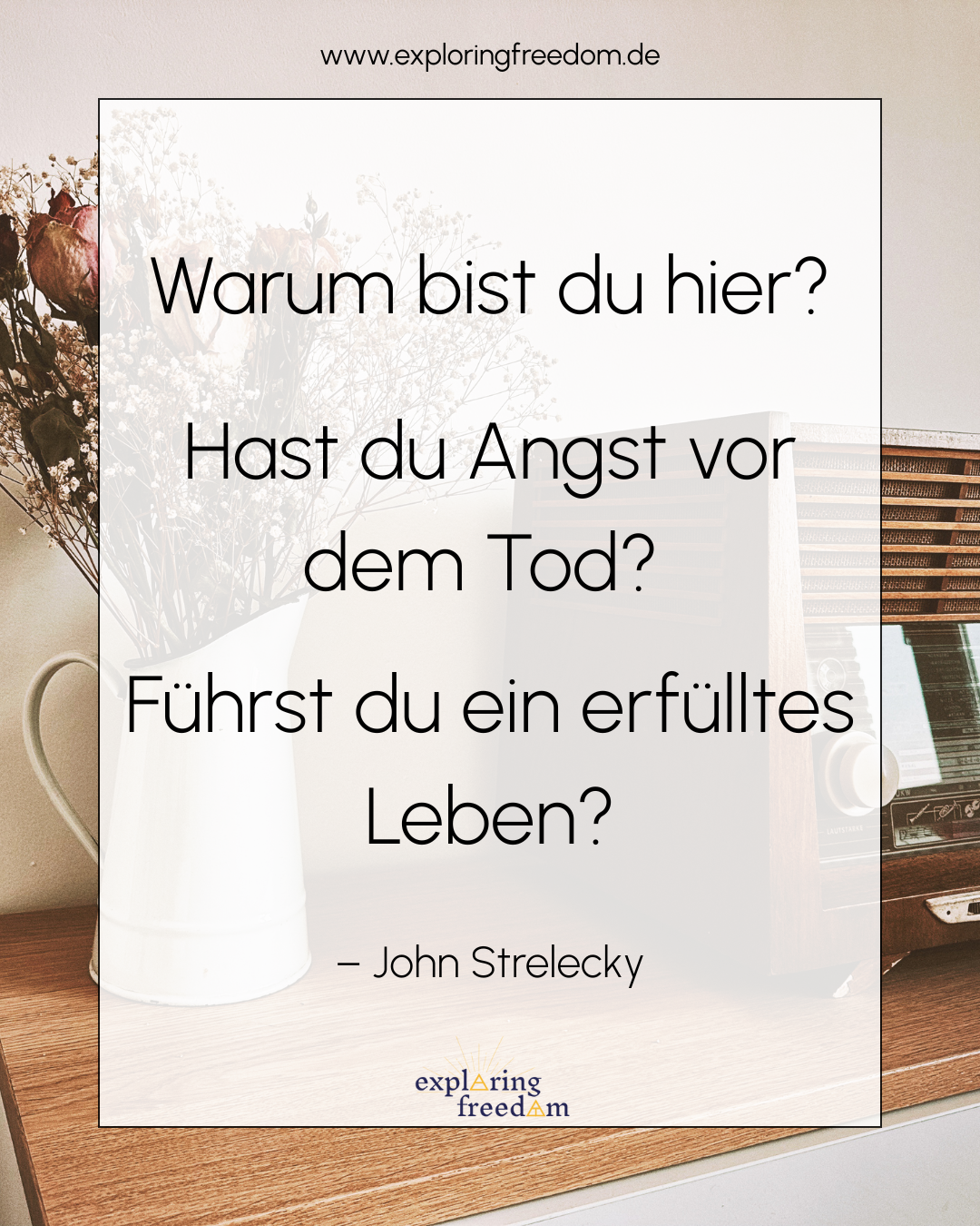 Seine wahre Bestimmung finden