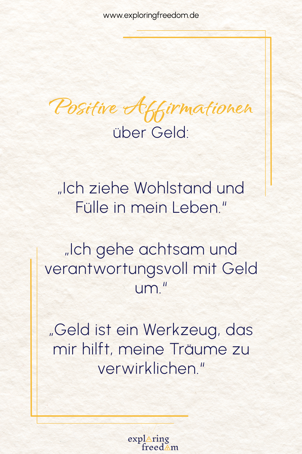 Geldblockaden erkennen und auflösen für ein positives Money Mindset