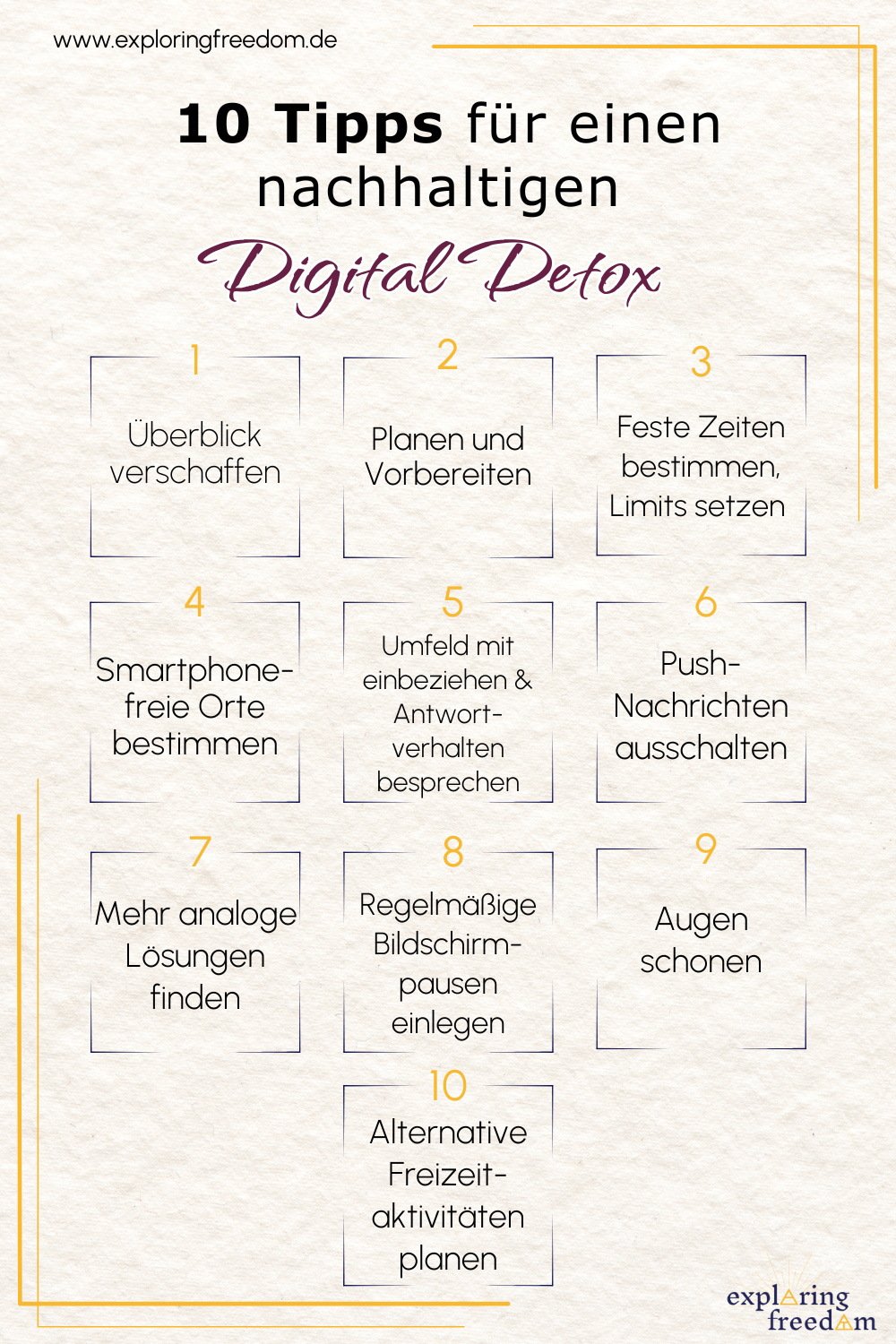 Digital Detox im Alltag: So reduzierst du deinen digitalen Konsum