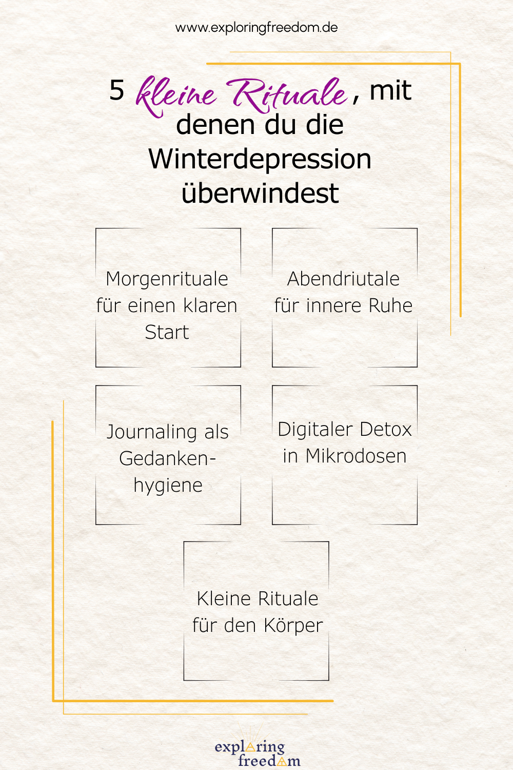 Winterdepression überwinden: Kleine Rituale als emotionale Anker