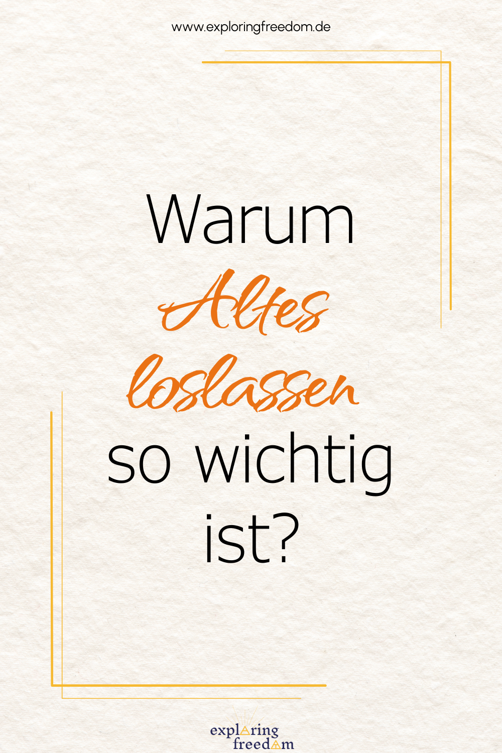 Altes loslassen: 8 praktische Tipps, um emotionalen Ballast hinter dir zu lassen